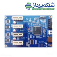 PCI-e PCIe-Express 1X-to-4port 1X to 4X multiplier-switch-riser-card Extension of the expansion card for bitcoin