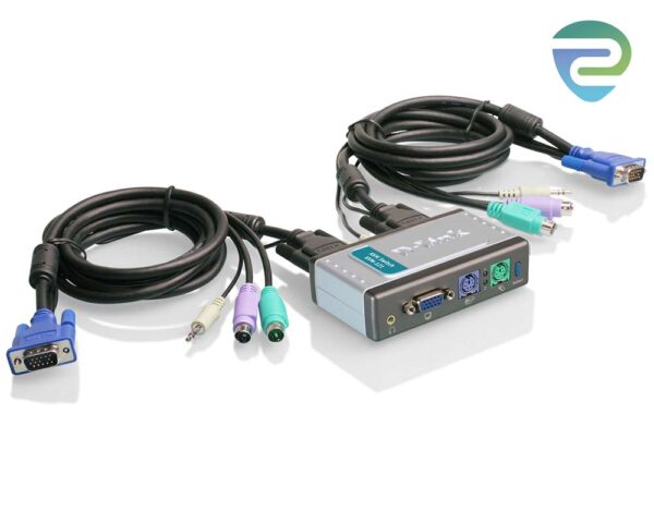 DLink KVM-121 2-Port KVM Switch