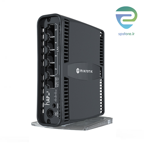 روتر اکسس پوینت میکروتیک مدل Mikrotik hAP ax2 C52IG-5HAXD2HAXD-TC