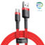 کابل تبدیل USB به Type-C باسئوس 1 متری مدل Baseus Cafule Cable CATKLF-B09