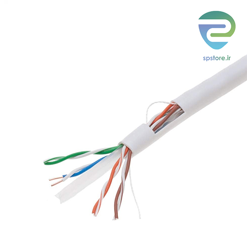 کابل شبکه 305 متری دی لایت مدل D-LITE Cable Cat6 UTP Fluke Pass PVC
