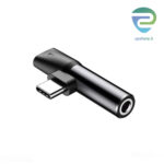 مبدل صوتی USB Type-C به جک 3.5 میلی‌متری باسئوس مدل (input) Baseus L41 Type-C