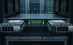 بررسی تخصصی انواع هارد سرور، تفاوت SATA و SAS، RAID و استانداردهای Enterprise