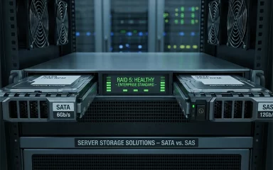 بررسی تخصصی انواع هارد سرور، تفاوت SATA و SAS، RAID و استانداردهای Enterprise