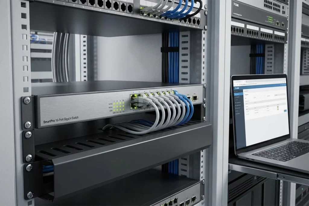 سوئیچ هوشمند یا وبمدیریتی Smart-Web-Managed Switch