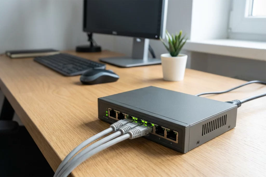 سوئیچ غیرمدیریتی Unmanaged Switch