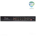 سوئیچ 16 پورت غیرمدیریتی اچ وان H1 Switch SNF1016P-2G-1S